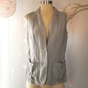 J. Jill linen vest